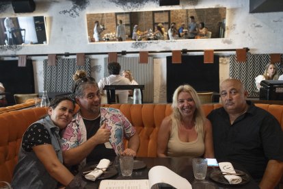 Ana García, Rafa Mañas, Maricarmen Rodríguez y Luis Enriquez, de Benahadux y Vícar