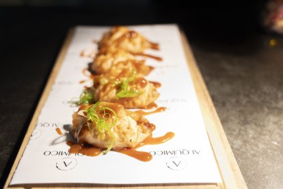 Uno de los platos de Alquímico.