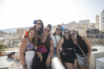 Antonia Cánovas, Miriam Fernández, Ana Baños, Sandra Martínez, Patricia Sillero y Ana Hernández.