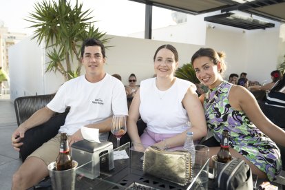 Jordi Miranda, María del Mar Jurado y Cristina Romero, de Barcelona y Almería.