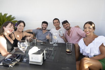 Silvia, lara, Miguel, Carlos, Javi, Dani y María, de Jaén y Almería.