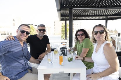 Andrés Tijeras, José antonio Hernández, Rosa María Granero y Mari Carmen Reverte.
