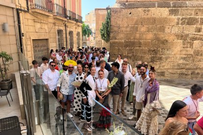 Ofrenda floral a la Virgen del Mar de las Angustias