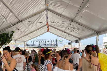 Inauguración de la Feria de mediodía en Mojácar.