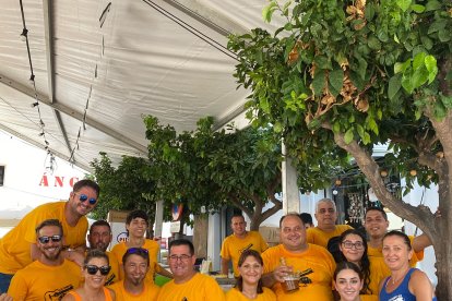 Inauguración de la Feria de mediodía en Mojácar.