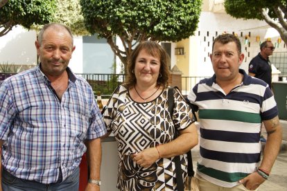 Ginés, Mari Carmen y Alberto.