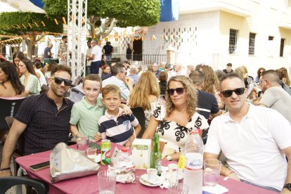 Facundo, Martín, Marcelo, Carmen y Marcelo.