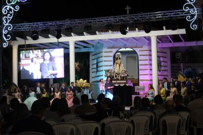 La Gala de Damas y Reina de las Fiestas en Antas.