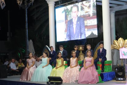 La Gala de Damas y Reina de las Fiestas en Antas.
