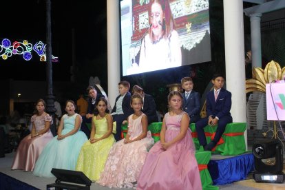 La Gala de Damas y Reina de las Fiestas en Antas.