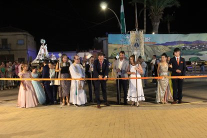 La Gala de Damas y Reina de las Fiestas en Antas.