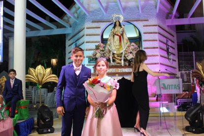 La Gala de Damas y Reina de las Fiestas en Antas.