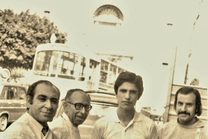 En la peluquería de José Domínguez en la Plaza San Sebastián.