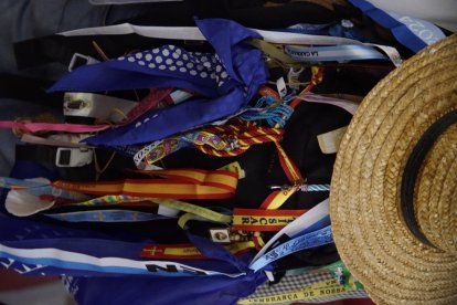 Detalles de un peregrino.