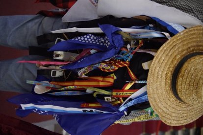 Detalles de un peregrino.