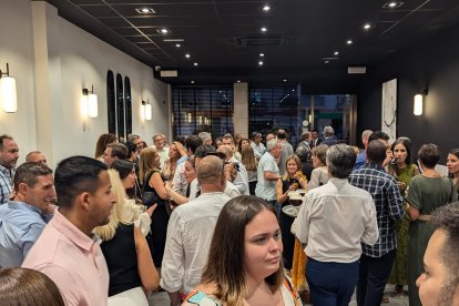 Cóctel en restaurante Juan Moreno.