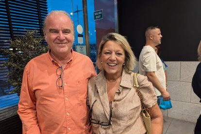 Pedro Salas y su mujer.