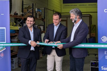 Inauguración de las nuevas instalaciones de Anticimex en Vera.