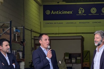 Inauguración de las nuevas instalaciones de Anticimex en Vera.