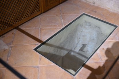 Hueco en la torre de la Catedral. 