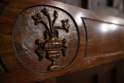 Detalle del coro de la Catedral. 