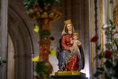 Detalle del altar mayor. 