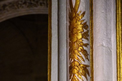 Detalle del interior de la Catedral de Almería. 