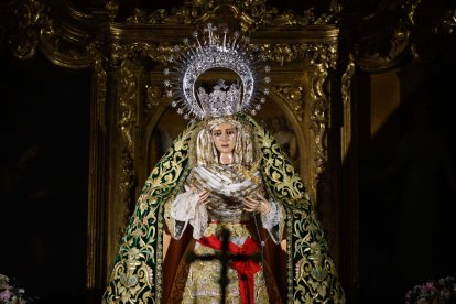 La Esperanza, en la Catedral de Almería. 