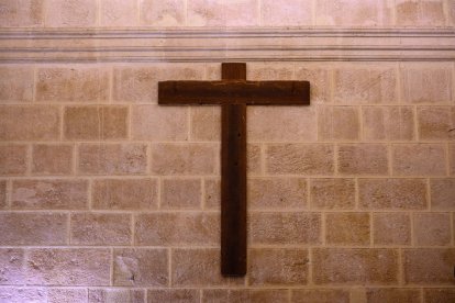 Cruz más antigua que se conserva en la Catedral de Almería. 