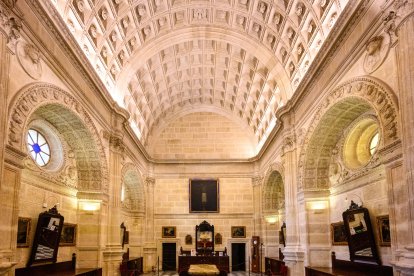 La sacristía de la Catedral de Almería. 