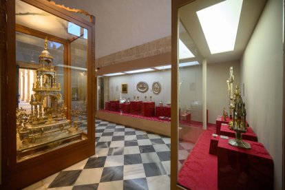 Interior del museo de la Catedral de Almería.