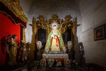 La Esperanza, en la capilla de los Estudiantes. 