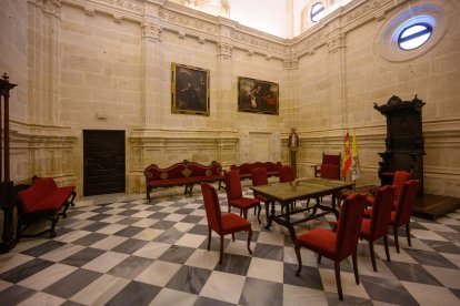 Sala capitular de la Catedral de Almería. 