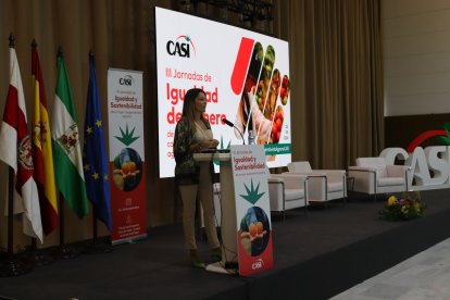 María del Mar Esparza, coordinadora provincial del Instituto Andaluz de la Mujer en Almería.