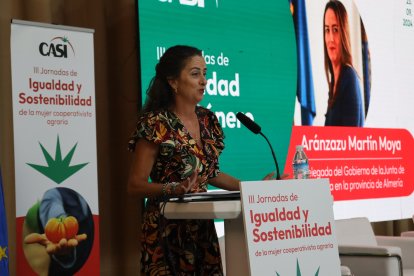 Aránzazu Martín Moya, delegada del Gobierno de la Junta de Andalucía en Almería.