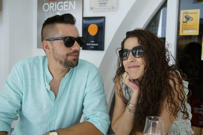 Juanjo y Josefina disfrutan de la compañía.