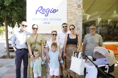 Familia Martínez al completo.