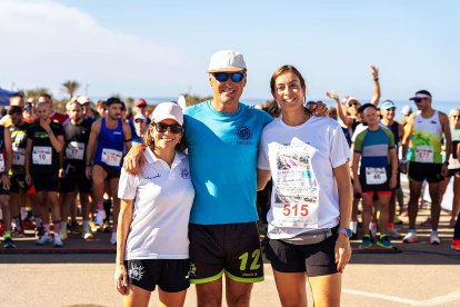 Dos grandes participantes de la carrera femenina.