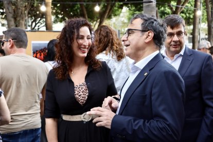 Alcaldesa y rector de la UAL.