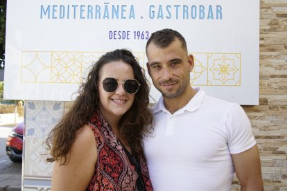 Fina Beltrán y Gabriel Caparros.