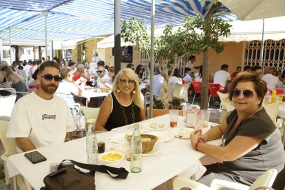 Pedro Ridao, Luisa Zurita y María Fernández.