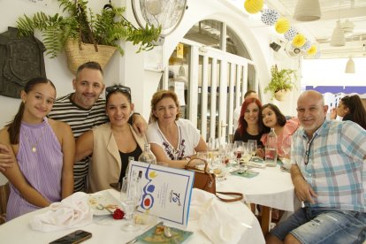 La Familia Navarro disfrutando de la Feria del Mediodía de Vera.
