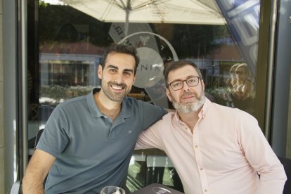 Eduardo Pérez, conocido como el hijo de la Anita, y Francisco García.