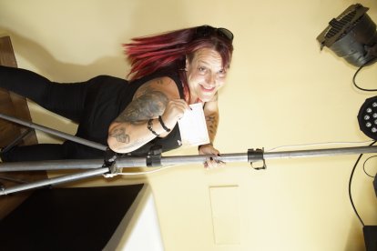 Cristina López. Foto más canalla. Patrocinado por Restaurante Villa Cadima.