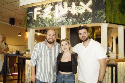 José Sevilla, David Sevilla y Rocío Sánchez.