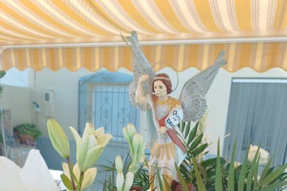 Detalla del santo. Foto: Somos Albojenses.