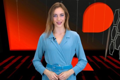 Ana Márquez como presentadora de eventos diversos.