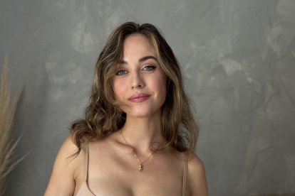 Ana Márquez se autorretrató para tener recuerdos de su embarazo.