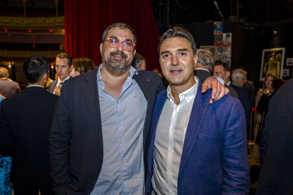Juan Bernabé González, de Ponienterplast, y Antonio Verdaguer Martín.