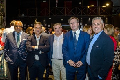 Diego García, Juan José Gázquez, Guillermo Berbel, Joaquín Guirado y Germán Fuentes.